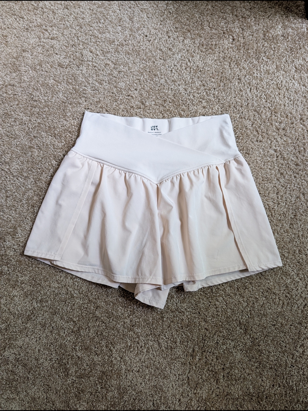 JoyLab Crossover Pleated Side Woven Shorts